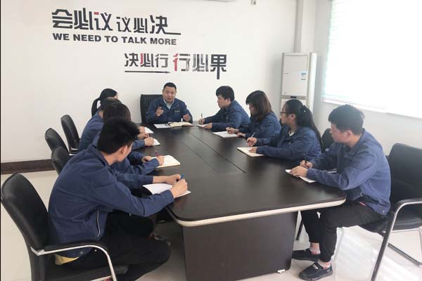PG娱乐阀业晨会