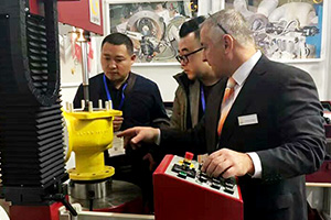 PG娱乐阀业德国展会现场