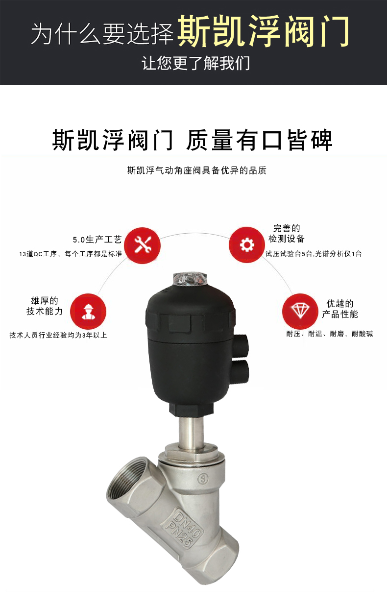 江苏气动角座阀厂家